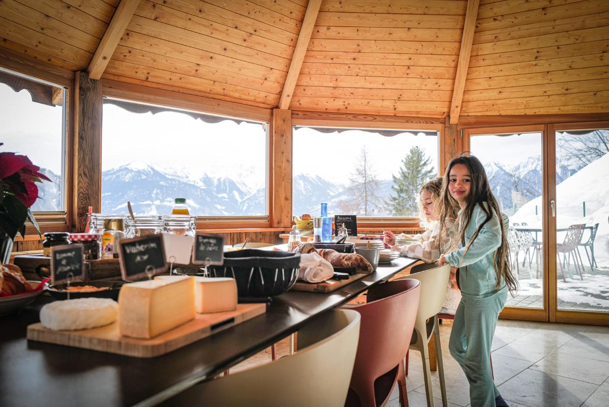Chalet 4 Saisons Ovronnaz Dış mekan fotoğraf