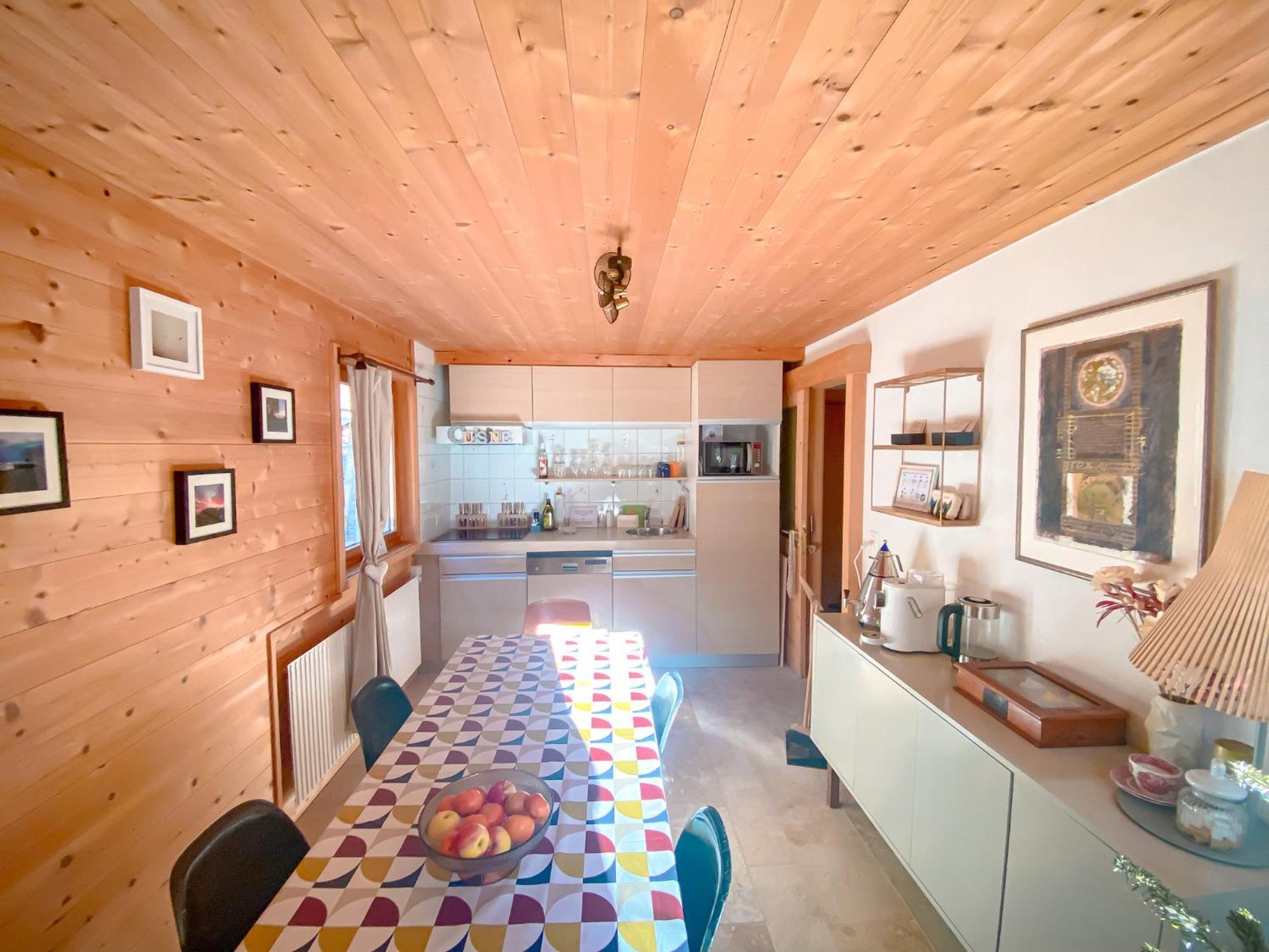 Chalet 4 Saisons Ovronnaz Dış mekan fotoğraf