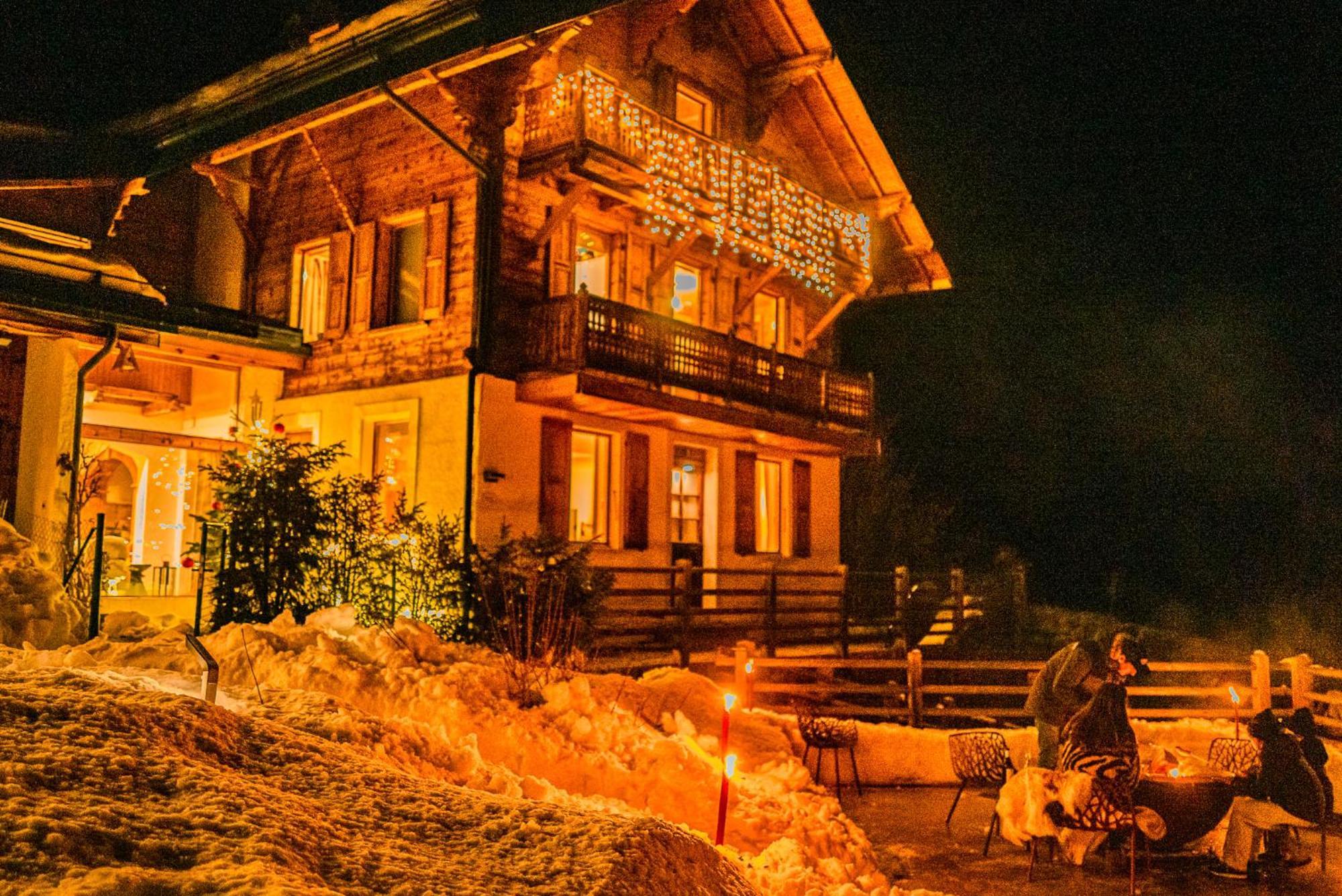 Chalet 4 Saisons Ovronnaz Dış mekan fotoğraf