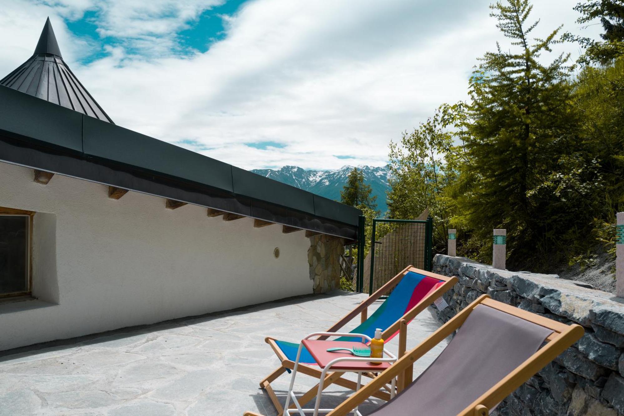 Chalet 4 Saisons Ovronnaz Dış mekan fotoğraf