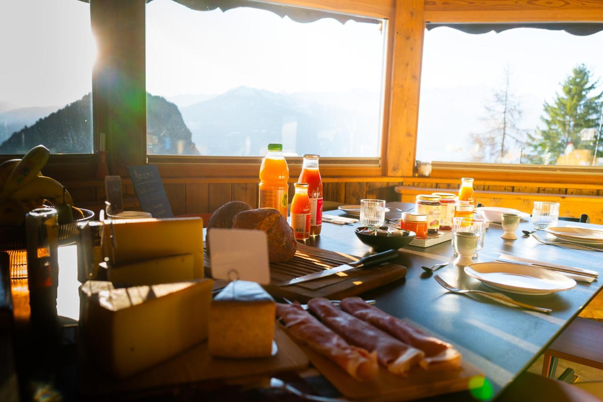 Chalet 4 Saisons Ovronnaz Dış mekan fotoğraf